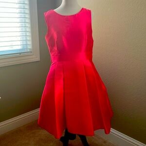 Kate Spade party dress size 10 salmon color